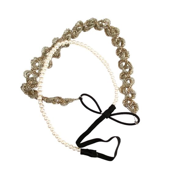 Beaded Rope Elastic Hair Bands Bundle - Picture 3 of 6